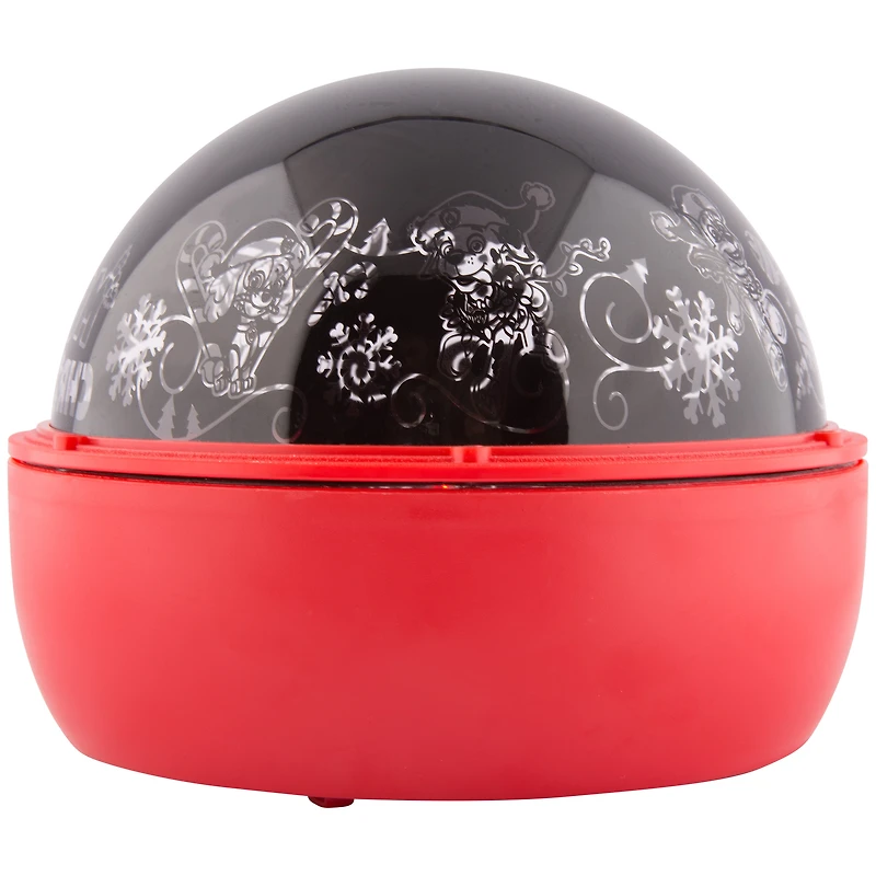 Projection de spectacle lumineux de Noël Pat'Patrouille