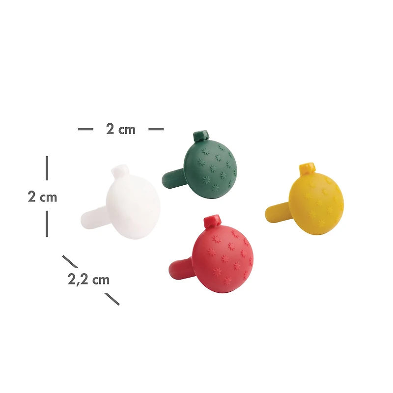 Ensemble de 5 pièces Bouchon et Marque-verres Holiday Time