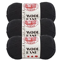 Fil Lion Brand Wool-Ease® Fil acrylique moyen/peigné n° 4, 85g/ 180m, 3-CT