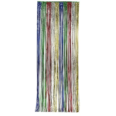 Multicolor Foil Door Curtain