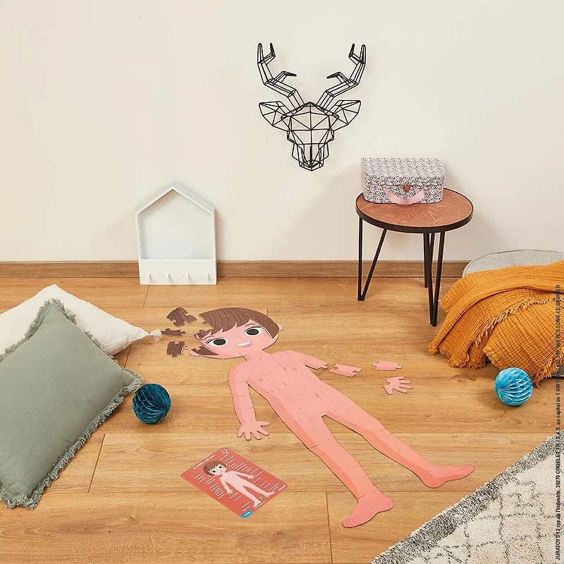 4 EN 1 CASSE-TÊTE ÉDUCATIONNEL - CORPS HUMAIN