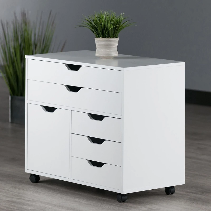 Halifax 3 section cabinet - White