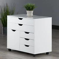 Halifax 3 section cabinet - White