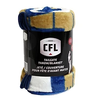 CFL Winnipeg Blue Bombers Throw, 50" x 60"