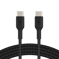 Câble USB-C vers USB-C à gaine tressée BOOST↑CHARGE