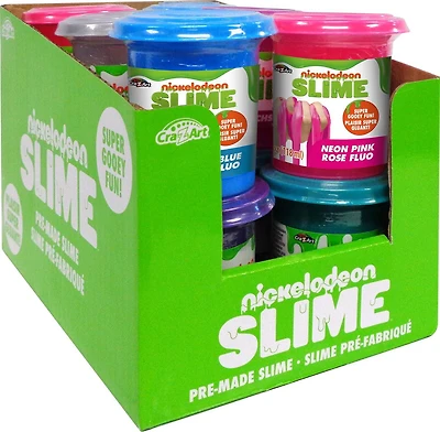 Nickelodeon Glu 4 oz  - Couleurs Assorties Assortiment de slime prefait