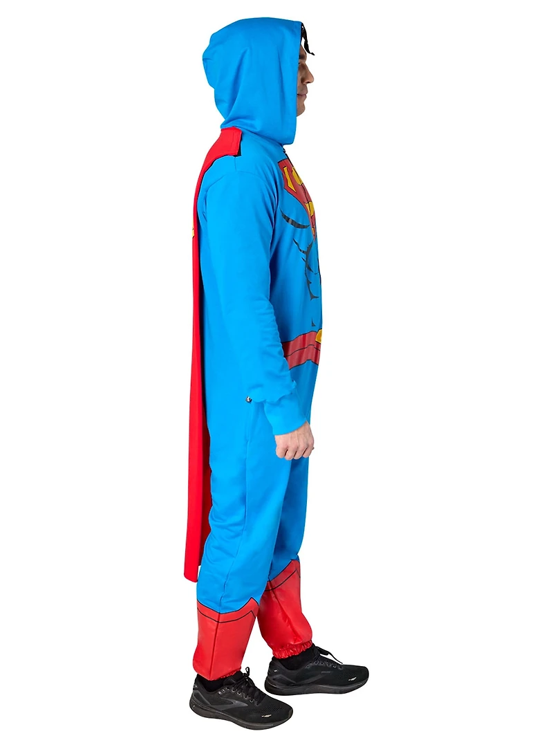 Costume Zipsters Tout-Confort Superman de DC Comics pour Adultes par Rubies, pour Hommes