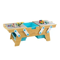 KidKraft Table Building Bricks Play N Store