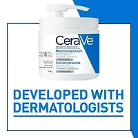 CeraVe Lotion Hydratante Quotidienne, Lotion Légère pour Visage et Corps avec Céramides, 473 ml 562mL