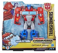 Transformers Cyberverse Action Attackers - Figurine Optimus Prime de classe ultra