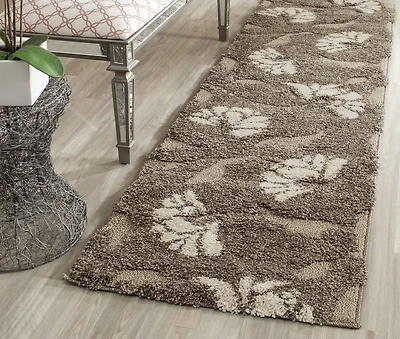 SAFAVIEH Florida Teodor Floral Shag Area Rug