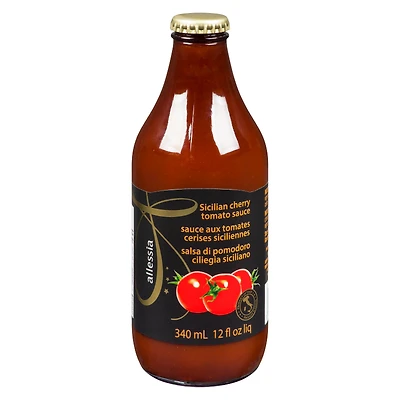 Allessia Sicilian Cherry Tomatoe Sauce, 340 ML