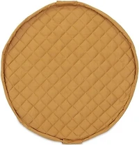Play & Go - Tapis de Jeu Bio 3-en-1 Chai Tea Mustard – Certifié GOTS - Sac de Rangement et Sac à Couches – Diamètre 140 cm – Doux et Confortable pour Nouveau-né à Tout-Petit –  Facile à Transporter Pa