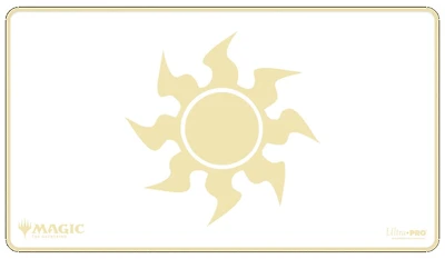 Ultra PRO Mana 8 - Stitched Edge Playmat - Plains for Magic: The Gathering