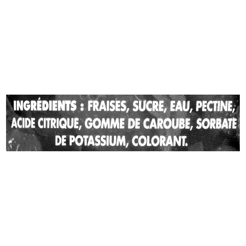 Double Fruit Légère tartinade de fraises 500mL 500 ml