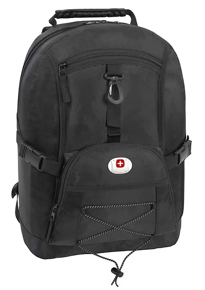 Swiss Alps Sacs à Dos - Noir Swiss Alps Sacs à Dos – Noir, Capacité 22L