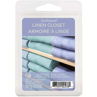 Cubes de cire parfumée ScentSationals - Armoire à linge