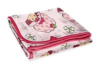 Strawberry Shortcake Kids Silk Touch Fleece Throw, 100% Polyester