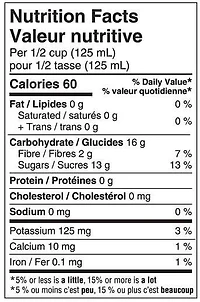 Purée de pommes non sucrée biologique Great Value 620 mL Purée de pommes biologique non sucrée