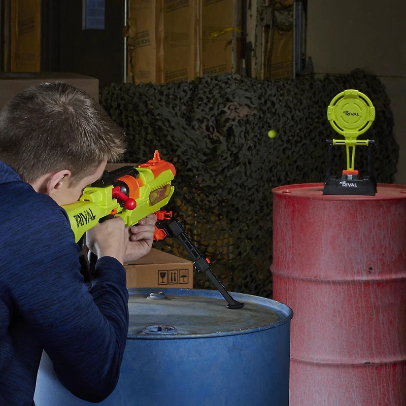 Nerf Rival - Foudroyeur Jupiter XIX-1000 Série Edge avec cible et 10 balles