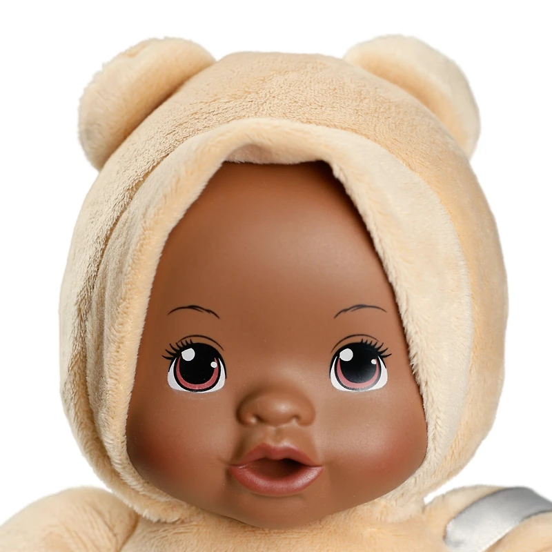 My Sweet Baby 10-inch Snuggly Baby Doll with Pacifier, Light Mocha Outfit