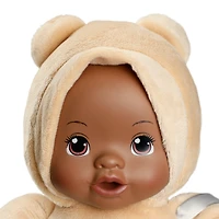 My Sweet Baby 10-inch Snuggly Baby Doll with Pacifier, Light Mocha Outfit
