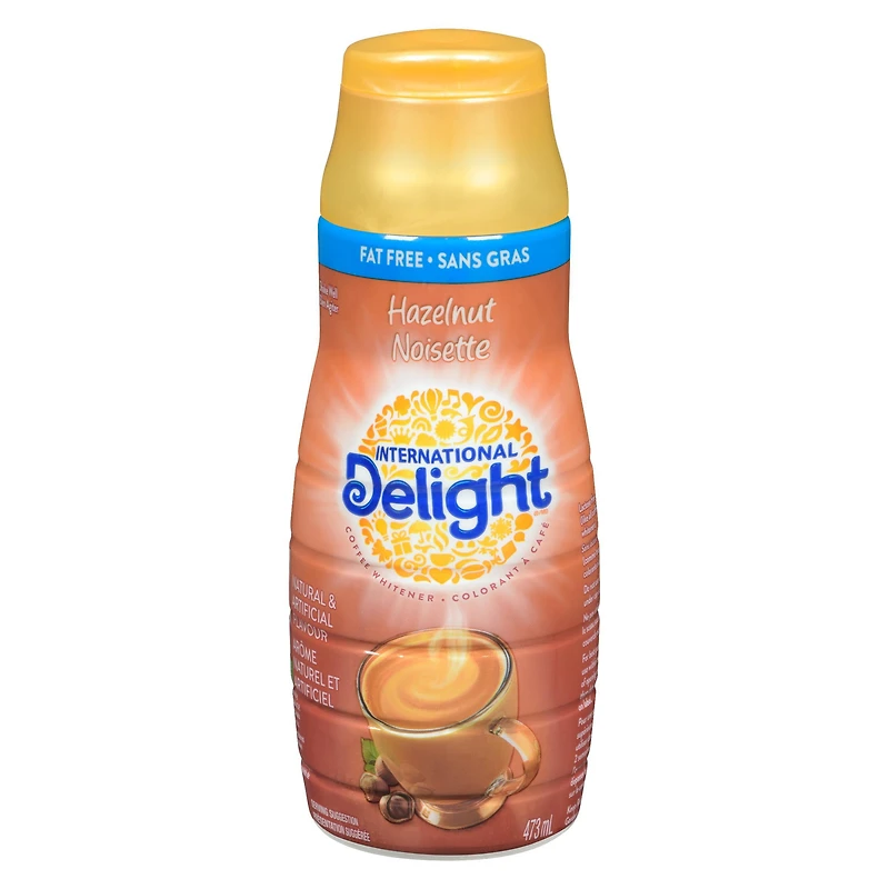 Colorant à café noisette sans gras d'International Delight, 473ml