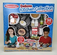 Melissa & Doug Ensemble d'aliments de cuisine 58 pc set