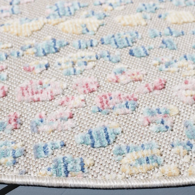 SAFAVIEH Cabana Lue Abstract Indoor/Outdoor Area Rug