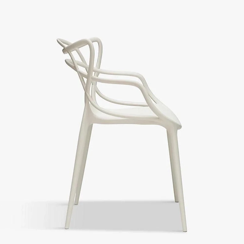 Heavenly Collection Plastic Dining Chair for Dining Area