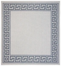 SAFAVIEH Bermuda Isidora Tapis Intérieur/Extérieur Géométrique Lavable en Machine