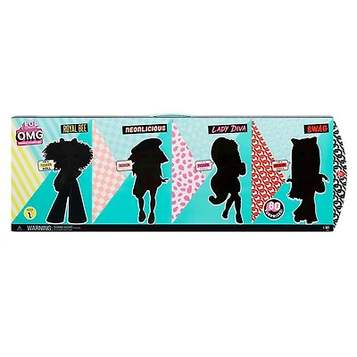 L.O.L. Surprise! O.M.G. 4 Pack Series 1 Fashion Dolls
