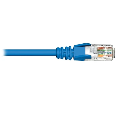 BlueDiamond Câble de raccordement Ethernet Cat6 homologué CSA et UL - 25pi, bleu