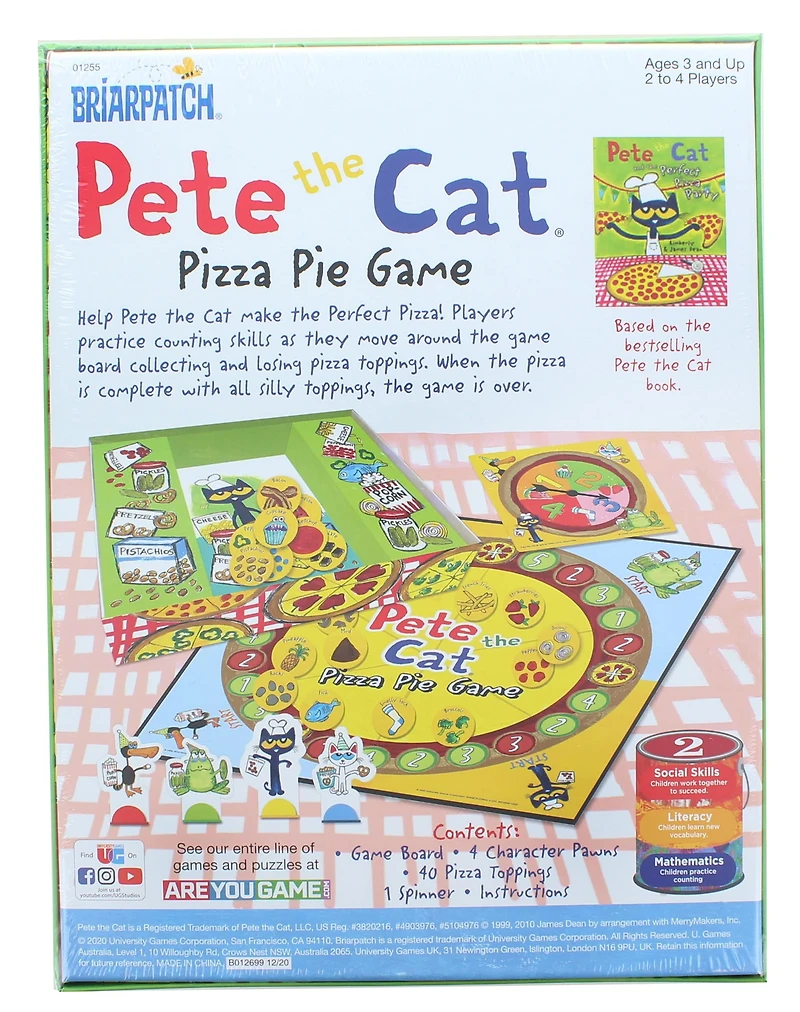 Jeu de pizza Pete le chat