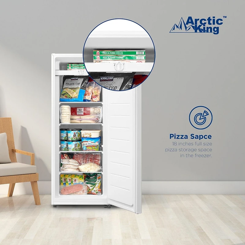 Arctic King Congélateur Vertical 7.0CF
