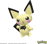MEGA Pokémon Building Toy Kit Pikachu Set with 3 Action Figures (159 Pieces) for Kids, Ages 7+