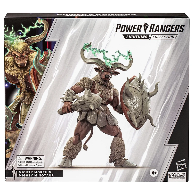 Power Rangers Lightning Collection, figurine Mighty Morphin Mighty Minotaur de 15 cm, jouets Power Rangers pour filles et garçons, dès 4 ans