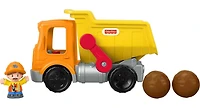 Fisher-Price Little People Camion à benne Travail en équipe - Édition Anglaise