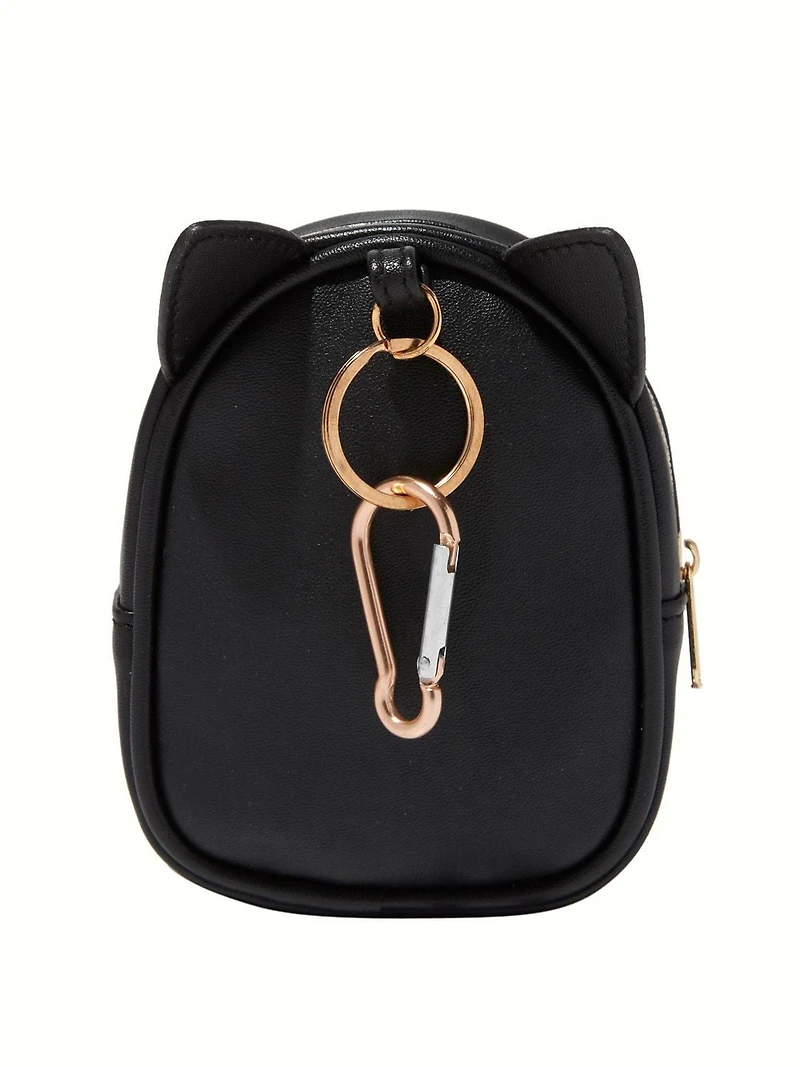 CLAIRES MINI BACKPACK BLAK CAT