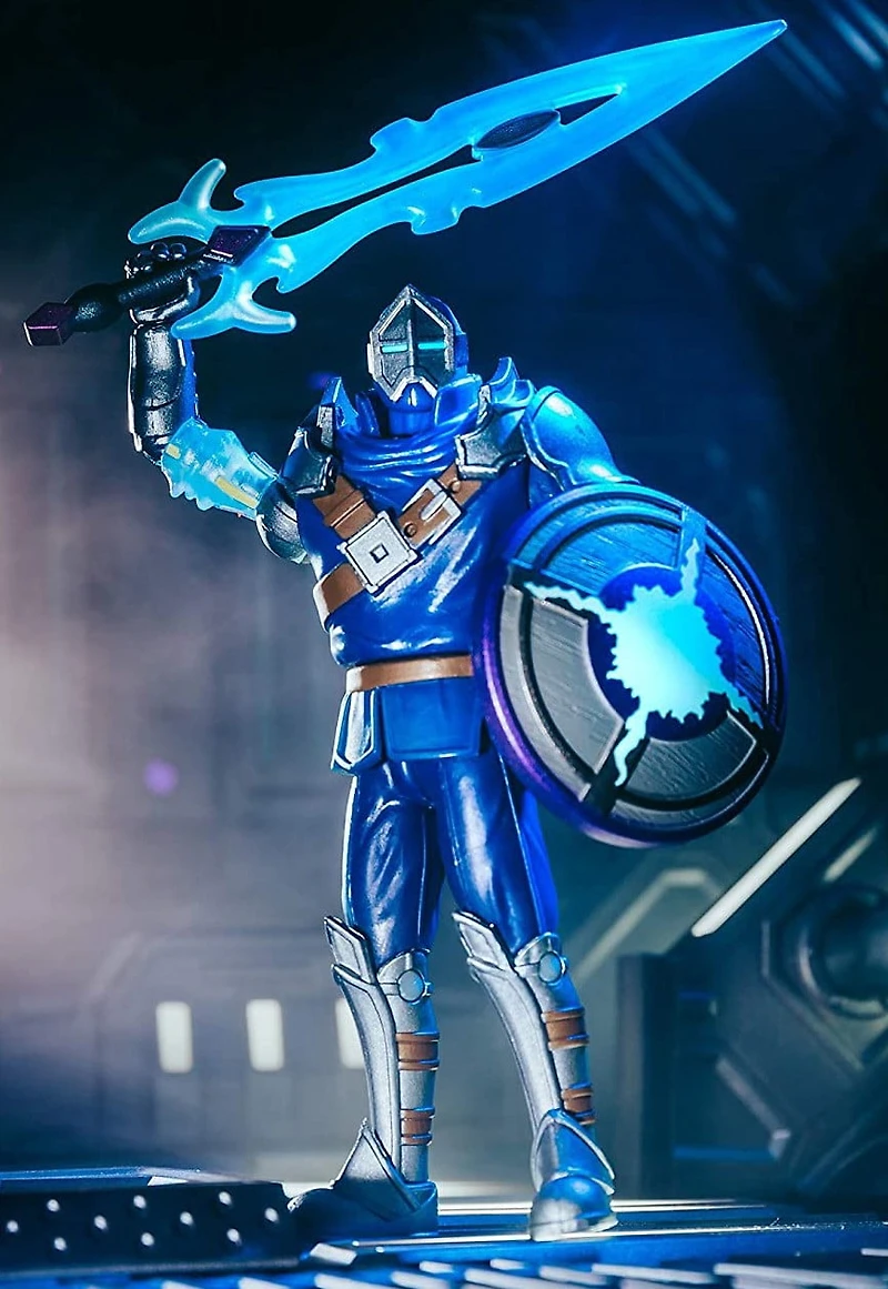 Roblox Imagination Collection - Cythrex, le pack de figurines Darkened Cyborg Knight [comprend un objet virtuel exclusif]
