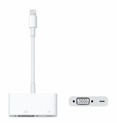 Adaptateur Lightning vers VGA - Blanc