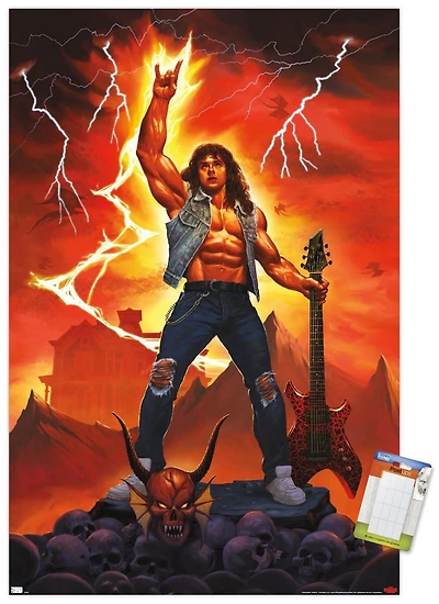 Netflix Stranger Things: Season 4 - Rock On Wall Poster, 22.375" x 34" Framed