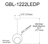 Pendentif dirigé par