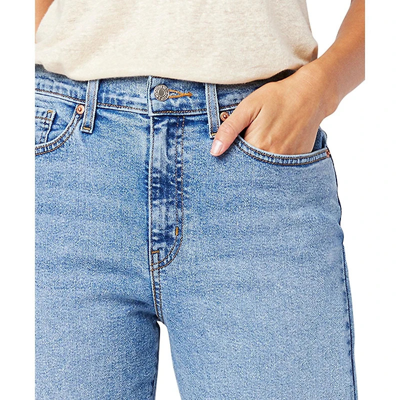 Levi Strauss Signature.MD Jean droit aisé d’époque pour femme