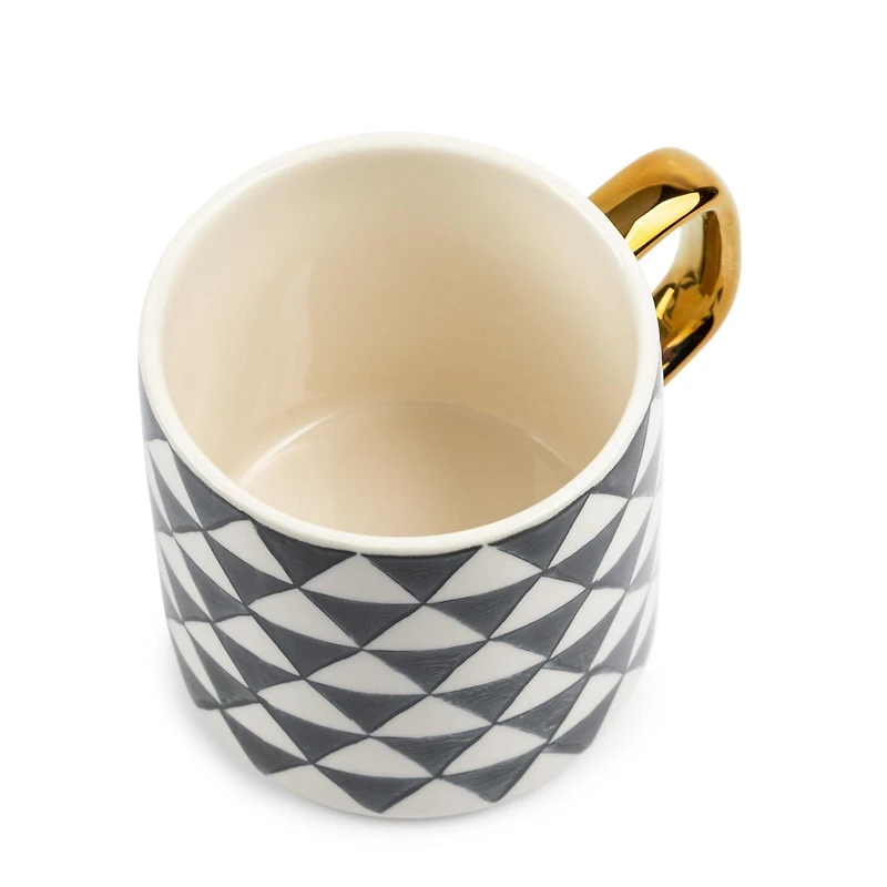 Tasse à café médaillon Thym & Table