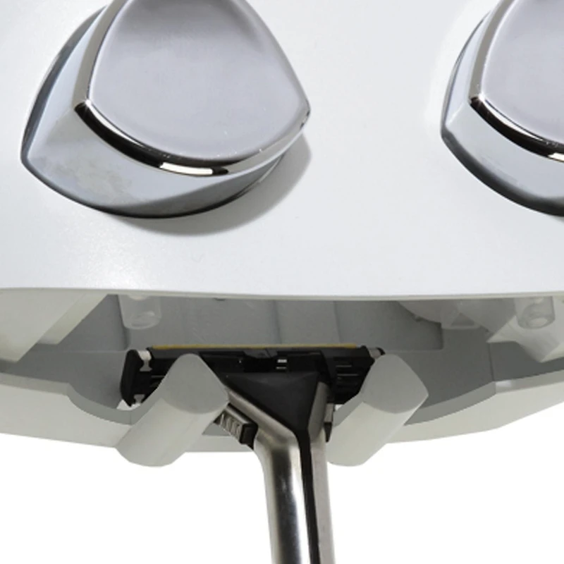 Better Living Products 76244-1 EURO Series DUO 2 Chamber Wall Mount Soap and Shower Dispenser Chrome