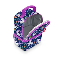 Sac à Lunch Réutilisable Thermos à Deux Compartiments Pour Enfants, Motif  Licorne LDPE, 100% sans PVC