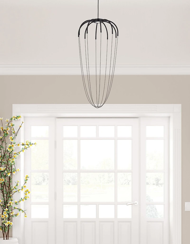 Perla Pendant - 20W - Matte Black