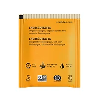 Stash Organic Lemon Ginger Green Tea