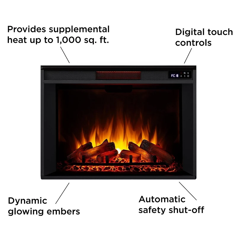 Foyer électrique Emerson Grand